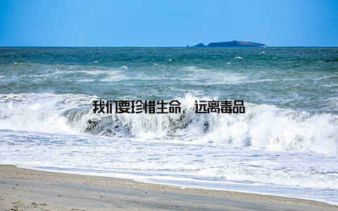 我们要珍惜生命, 远离毒品