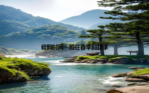 修剪时间一般在春季和秋季