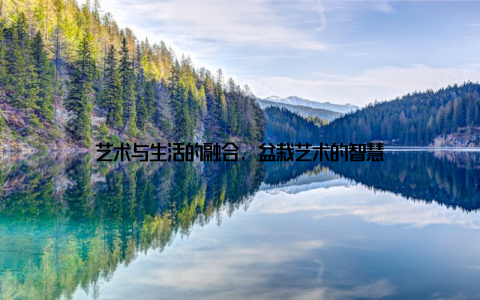 艺术与生活的融合, 盆栽艺术的智慧
