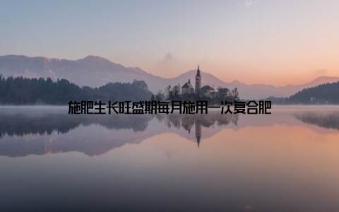 施肥生长旺盛期每月施用一次复合肥